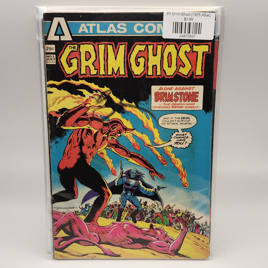 #3 Grim Ghost (1975 Atlas)