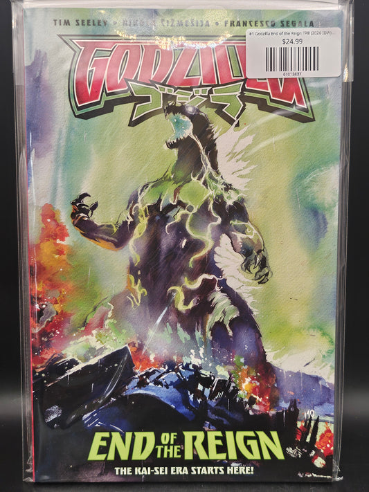 #1 Godzilla End of the Reign TPB (2026 IDW) The Kai-Sei Era