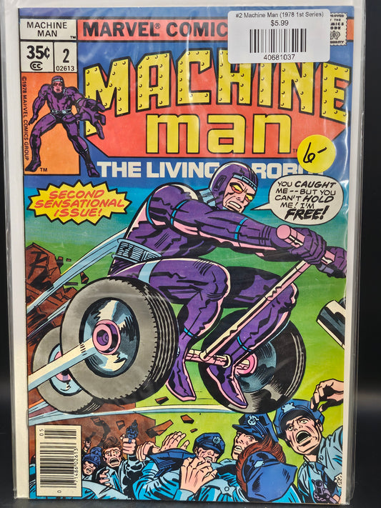 #2 Machine Man (1978 1st Series)