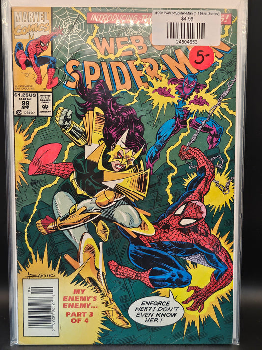#99n Web of Spider-Man (1985 1st Series)