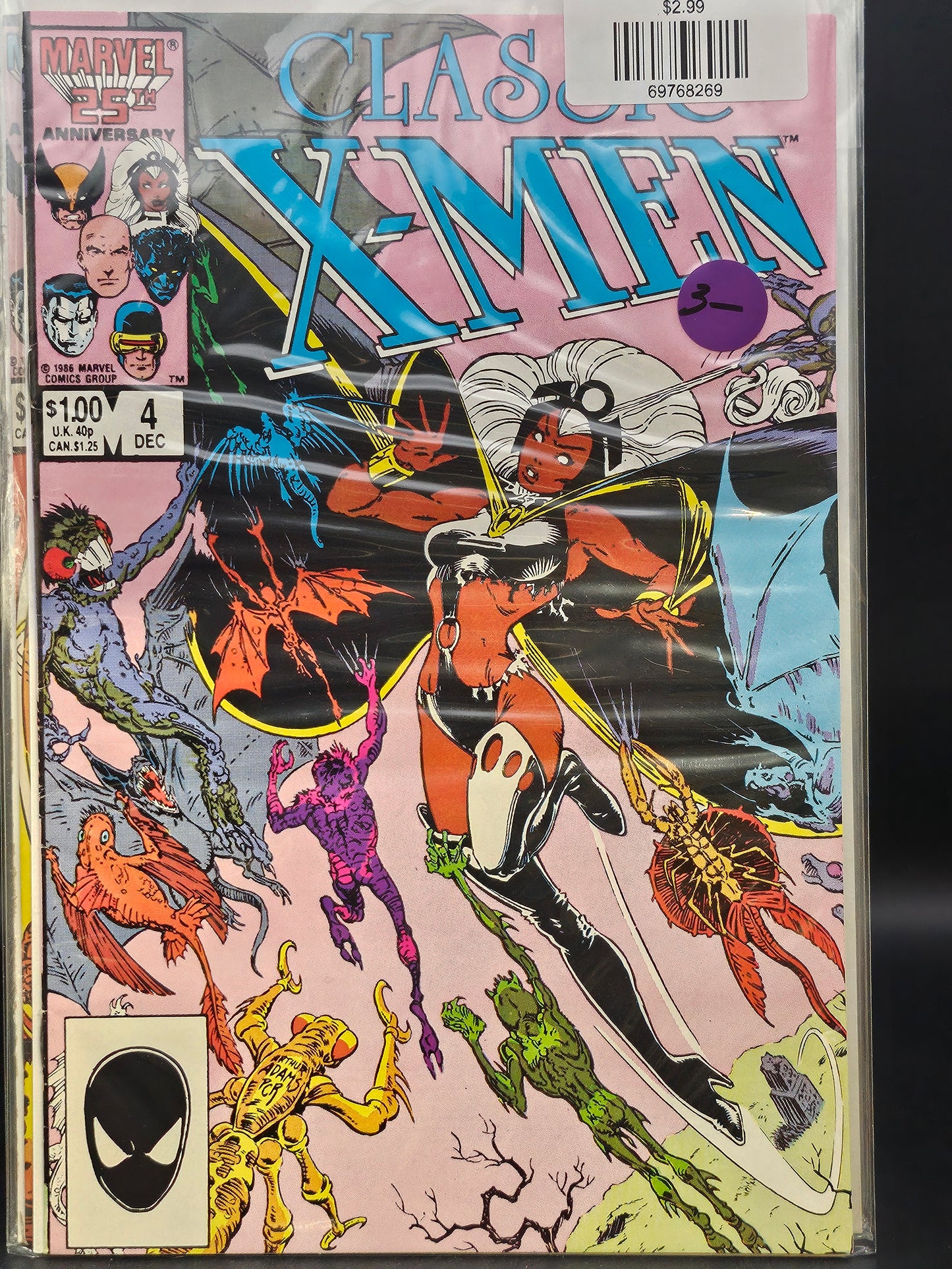 #4d X-Men Classic (1986-1995 Marvel) Classic X-Men