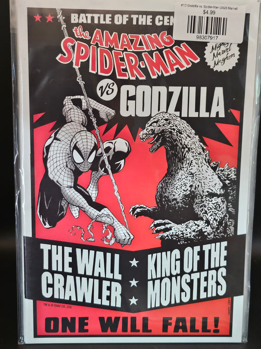 #1D Godzilla vs. Spider-Man (2025 Marvel)