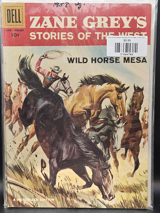 #38 Zane Grey's Stories of the West (1955-1958 Dell)