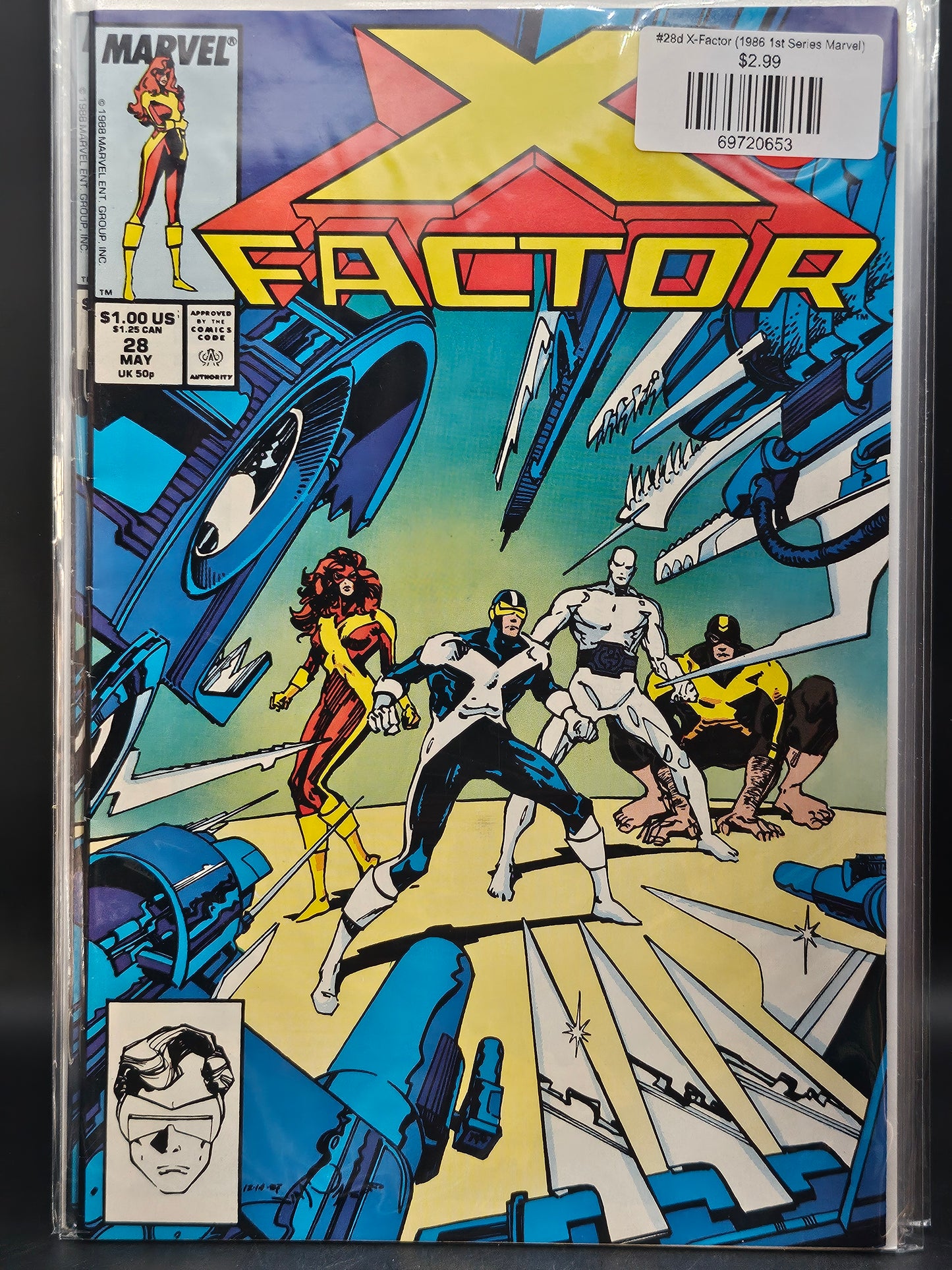 #28d X-Factor (1986 1st Series Marvel)