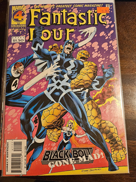 103.102 – Fantastic Four - #411 -1961-95