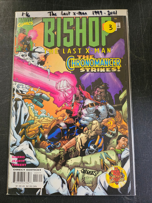 Bishop: The Last X-Man – Marvel Comics – (1999–2001) – Volume 1 – Limited Series - #3 of 16