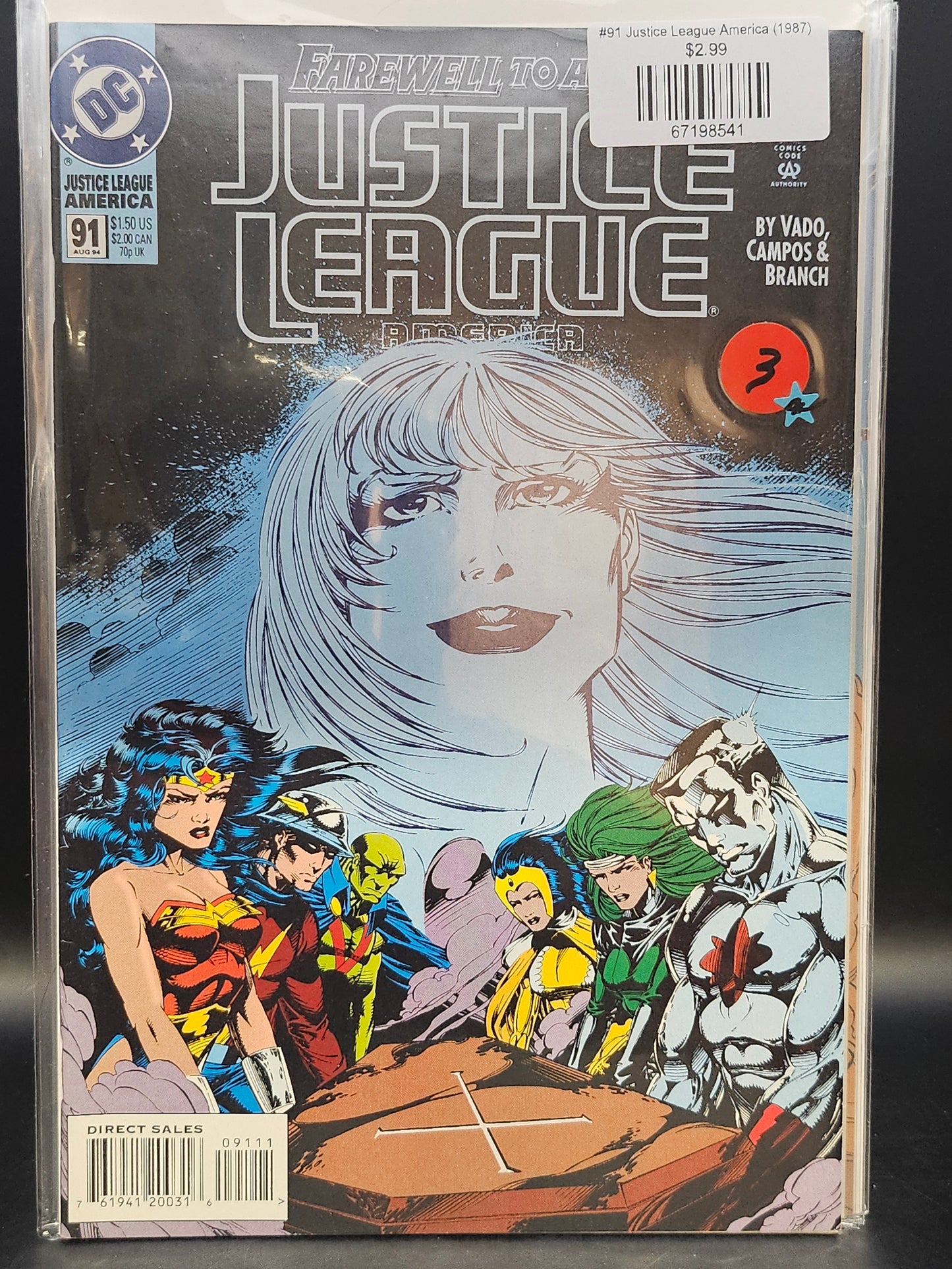 #91 Justice League America (1987)