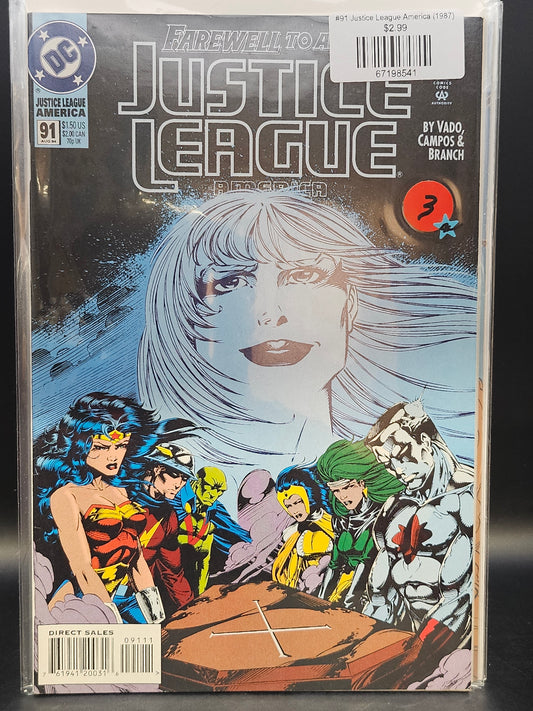 #91 Justice League America (1987)