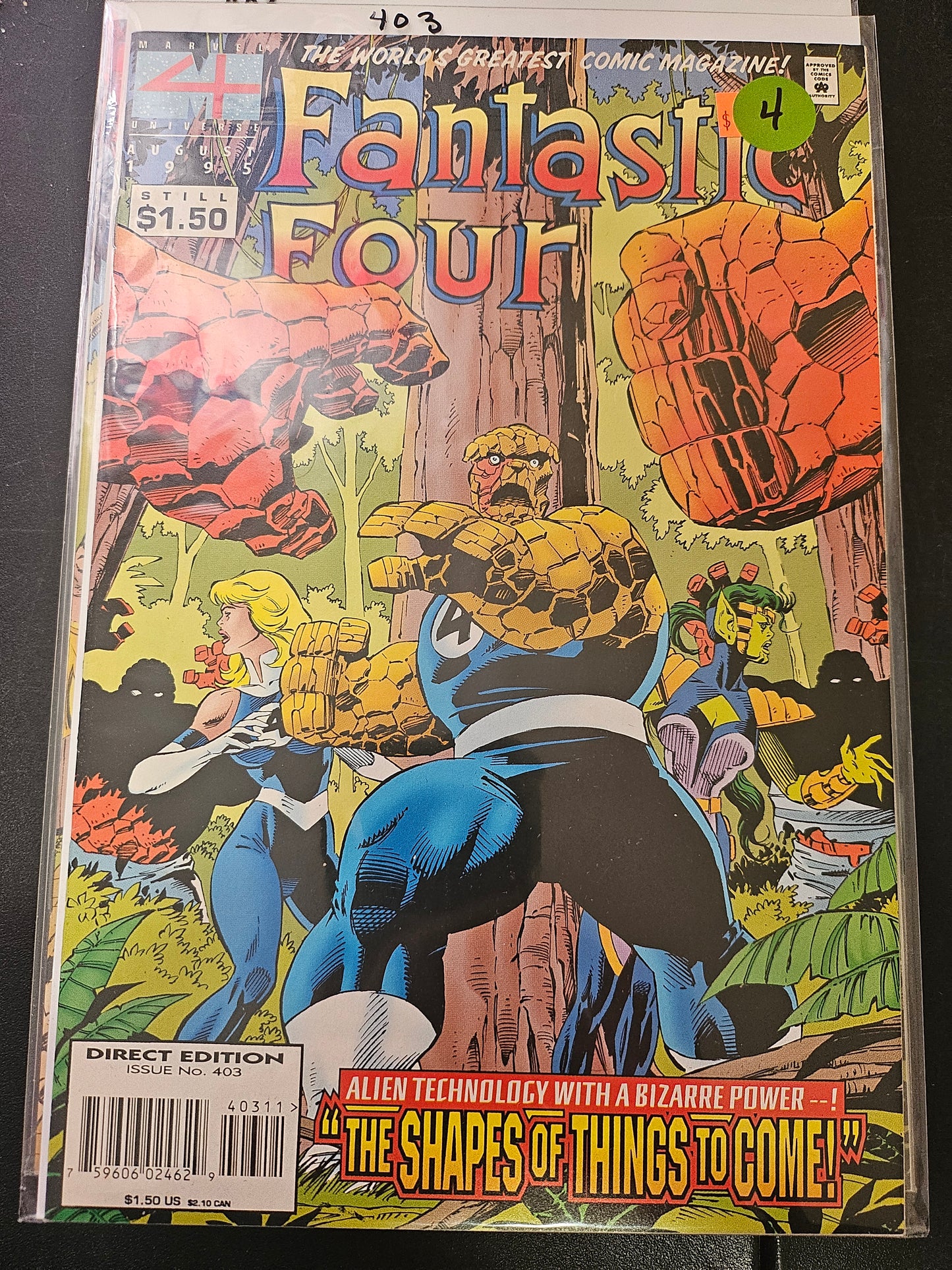 103.124 – Fantastic Four - #403 -1961-95