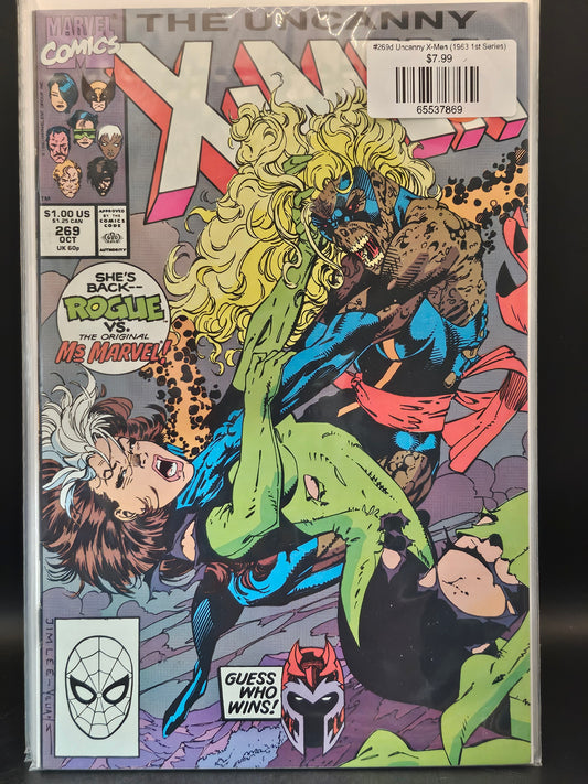 #269d Uncanny X-Men (1963 1st Series)