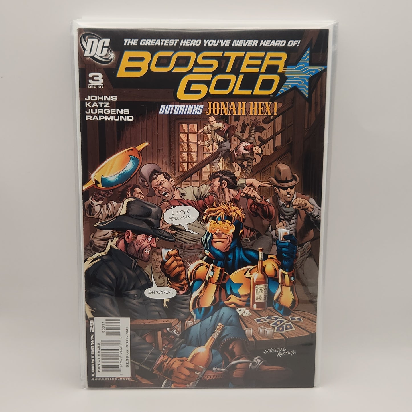 #3 Direct - Booster Gold (2007 DC 2nd Series)