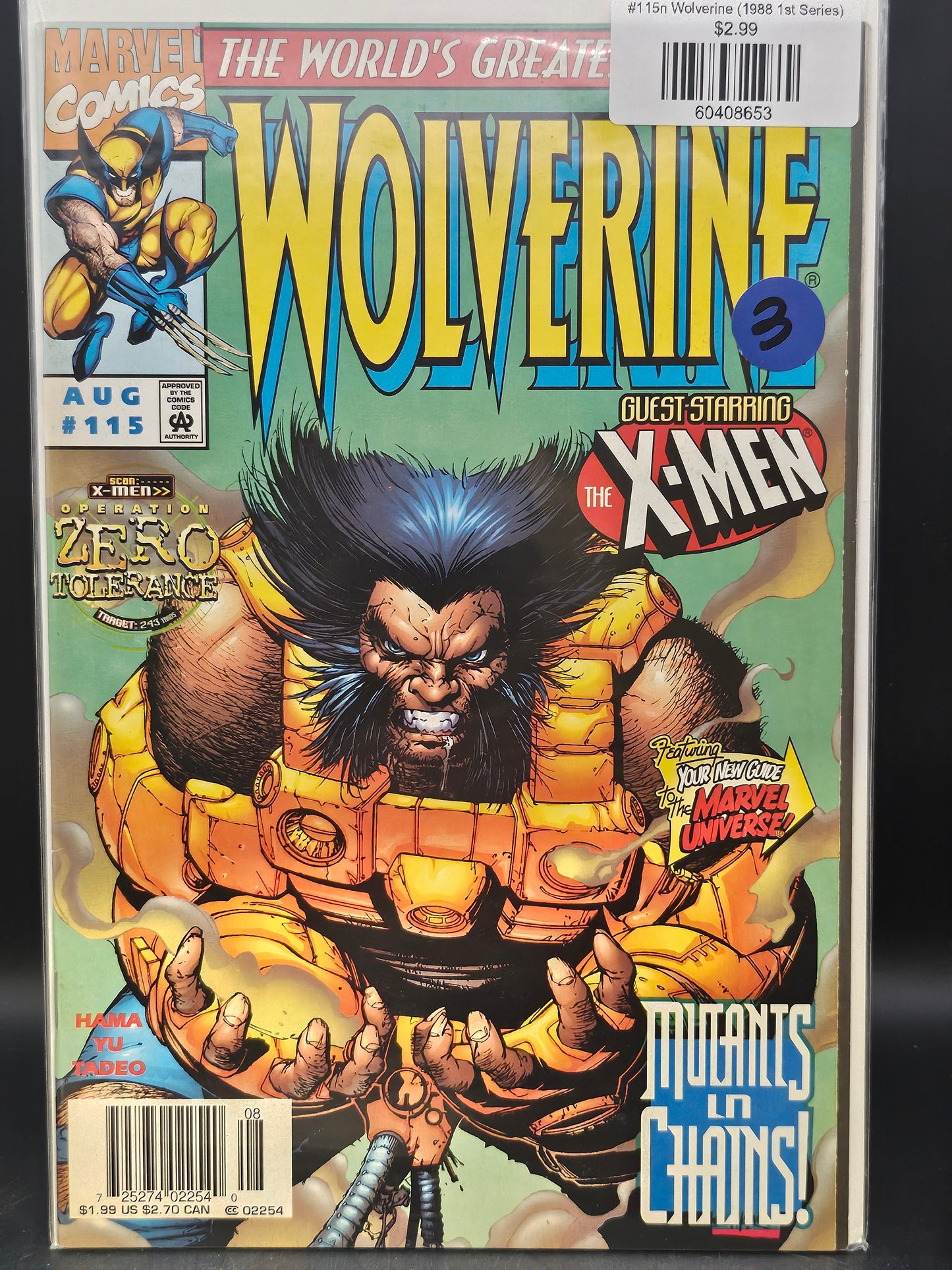 #115n Wolverine (1988 1st Series)