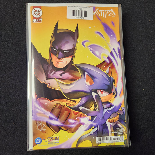 #9F (Mirka) BATMAN (MIRKA ANDOLFO DC X SONIC CARD STOCK VAR)