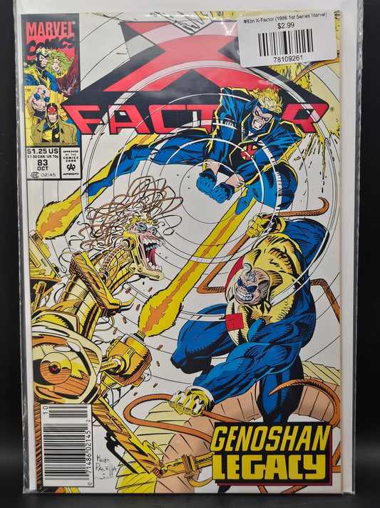 #83n X-Factor (1986 1st Series Marvel)