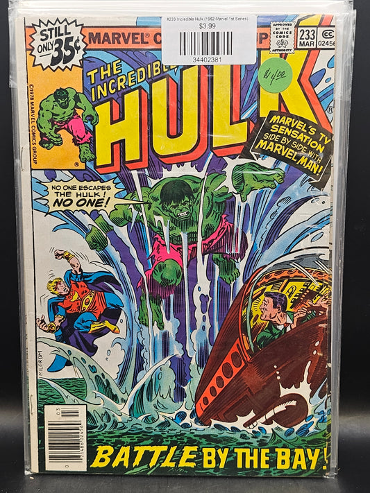 #233 Incredible Hulk (1962 Marvel 1st Series)