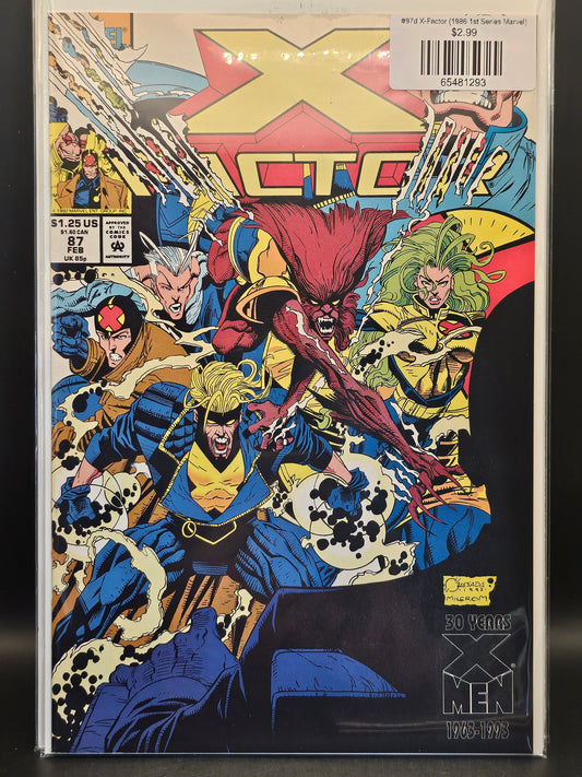 #87d X-Factor (1986 1st Series Marvel)