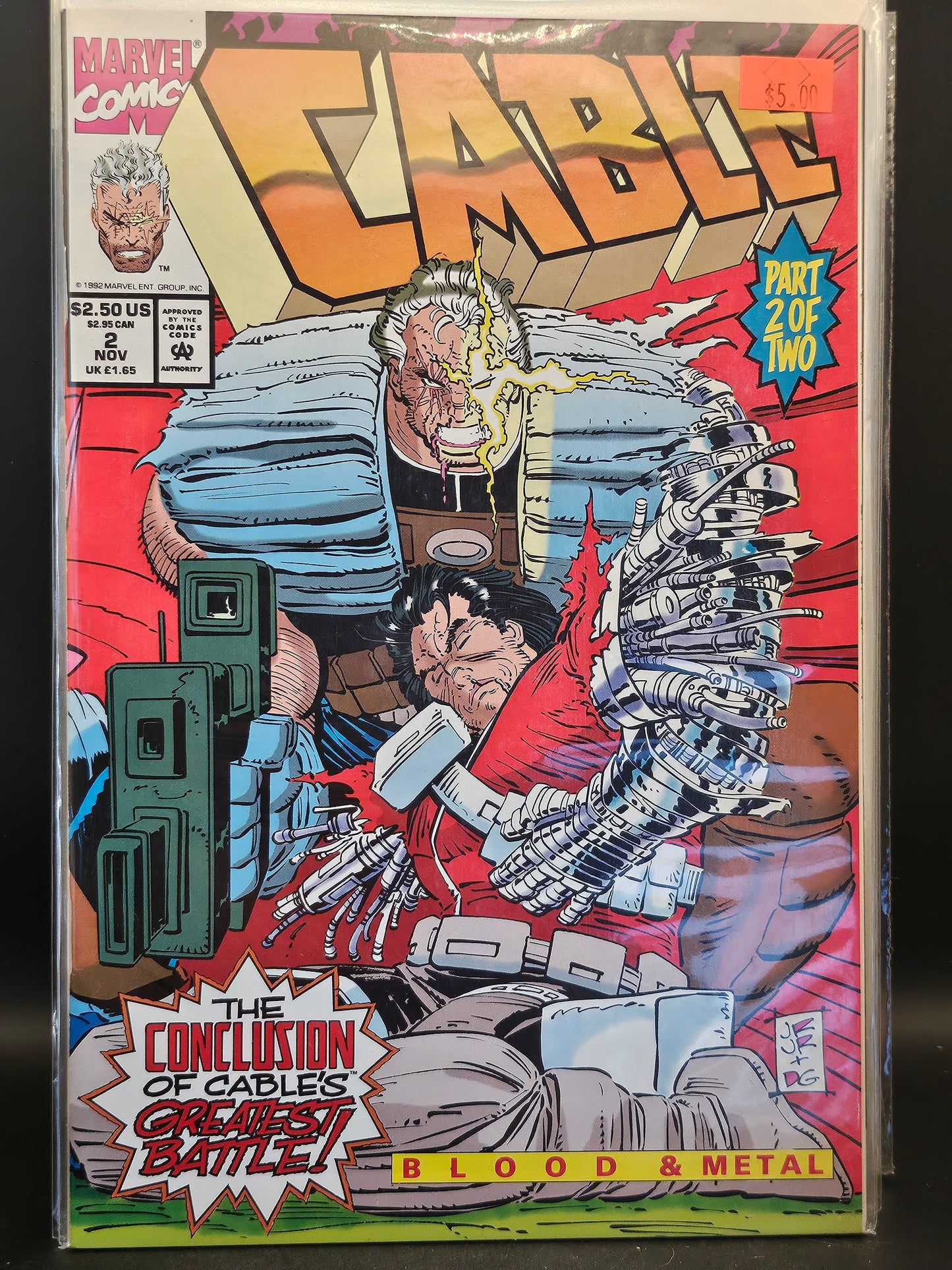 Cable Blood and Metal (1992) #1