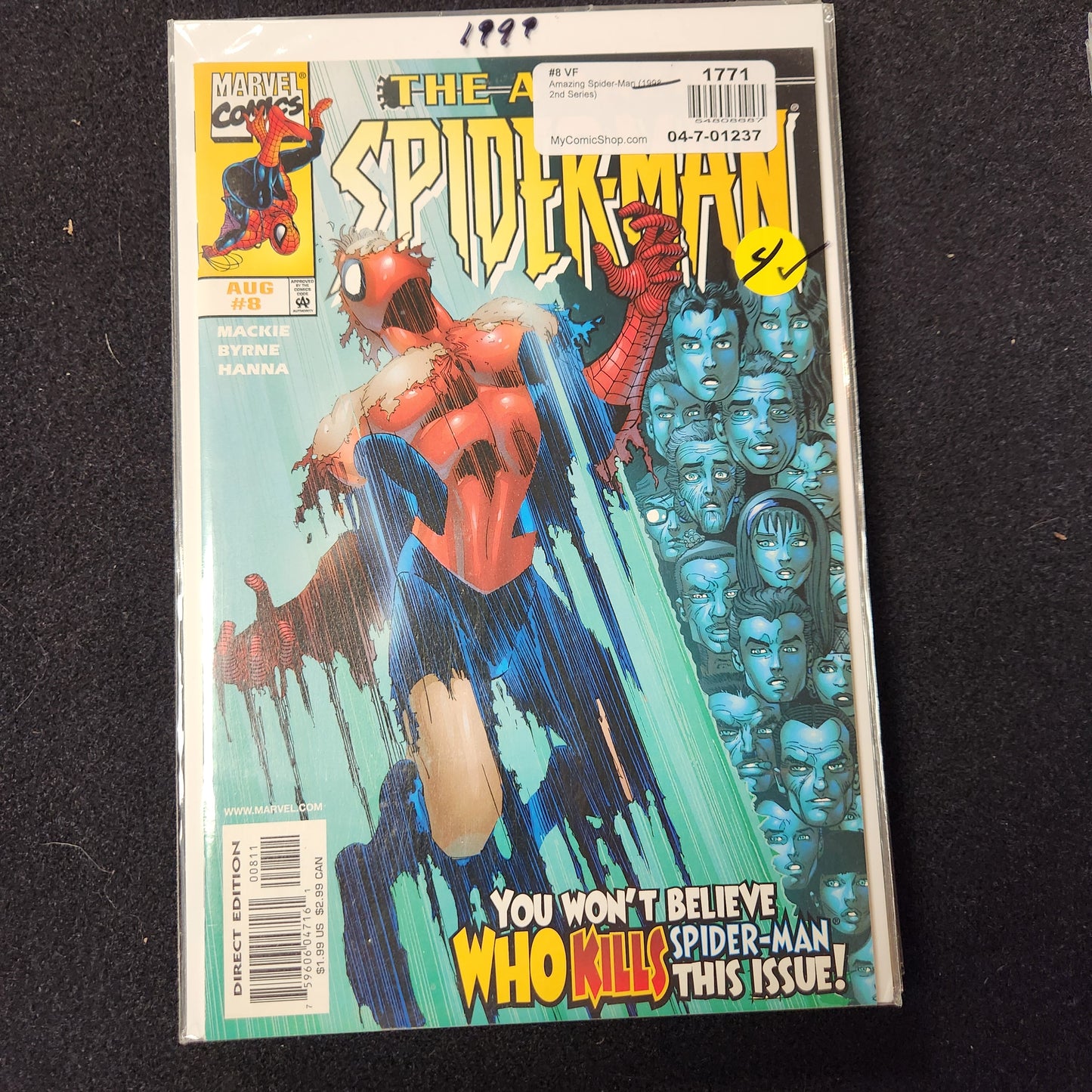 The Amazing Spider-Man #8 (1999–2013 V2)