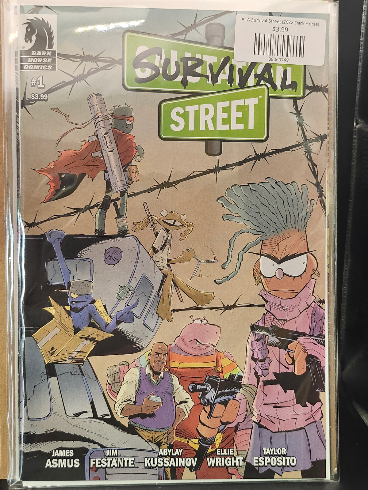 #1A Survival Street (2022 Dark Horse)