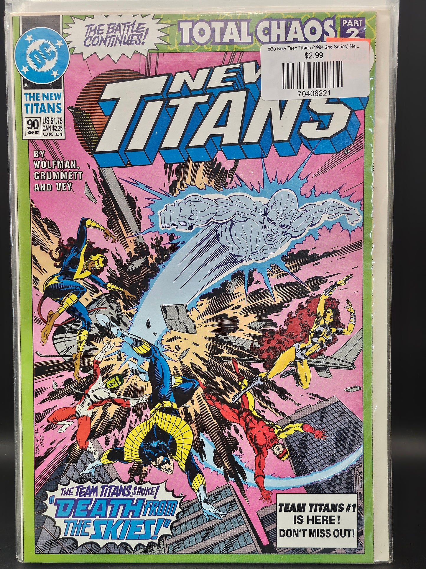 #90 New Teen Titans (1984 2nd Series) New Titans