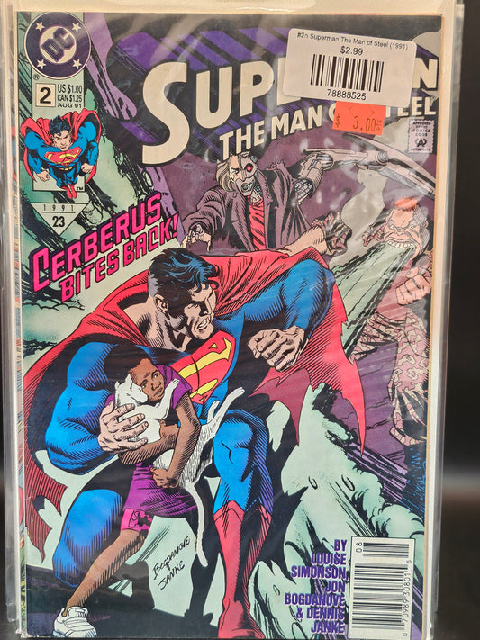 #2n Superman The Man of Steel (1991)