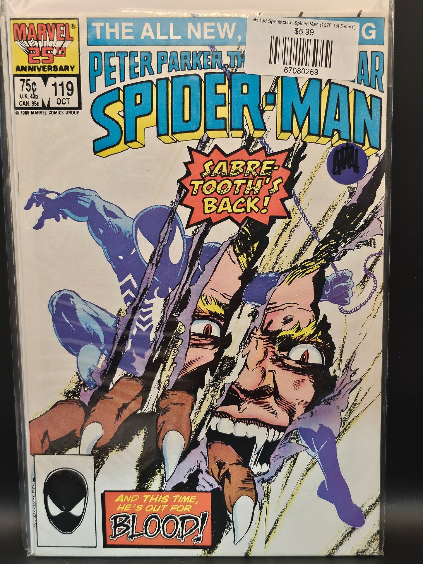 #119d Spectacular Spider-Man (1976 1st Series)