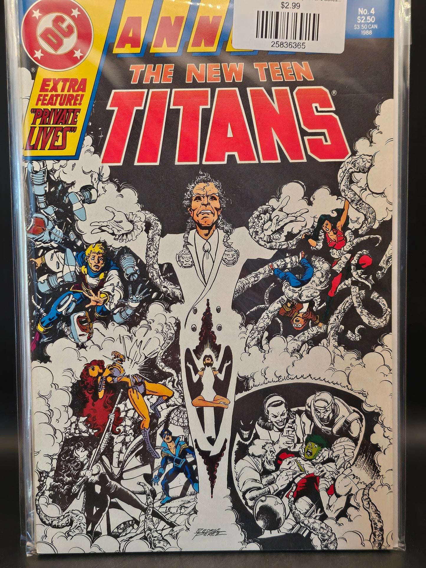 #4 Annuals New Teen Titans (1984 2nd Series) New Titans