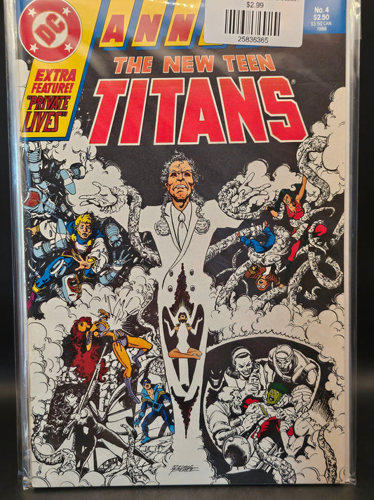 #4 Annuals New Teen Titans (1984 2nd Series) New Titans