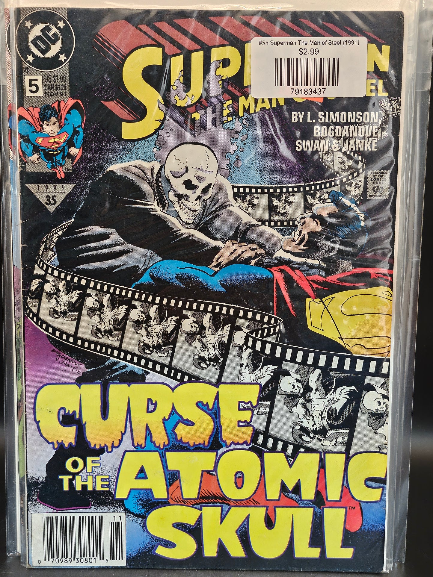 #5n Superman The Man of Steel (1991)