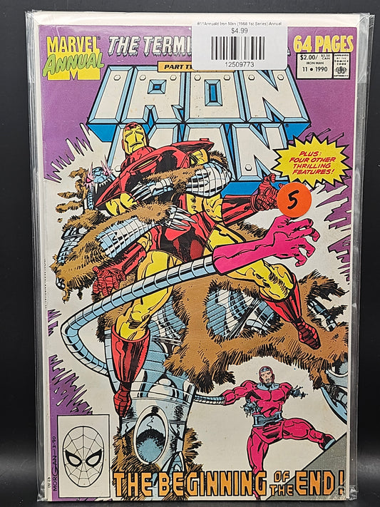 #11Annuald Iron Man (1968 1st Series) Annual
