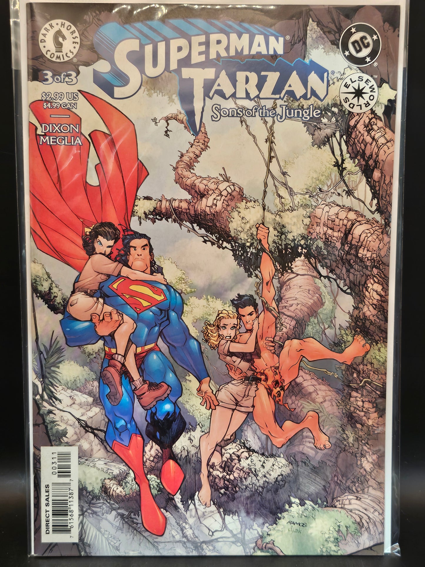 #1-3 Superman Tarzan Sons of the Jungle (2001)