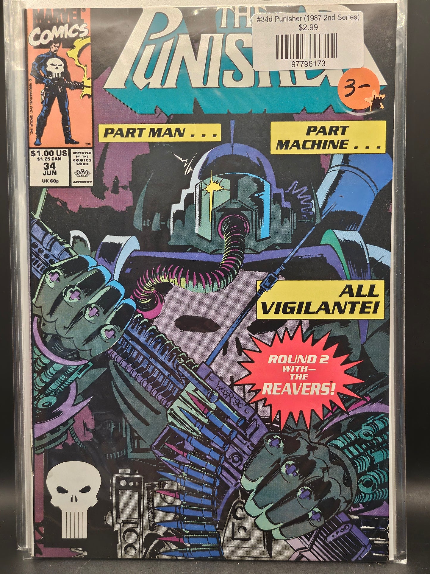 #34d Punisher (1987 2nd Series)