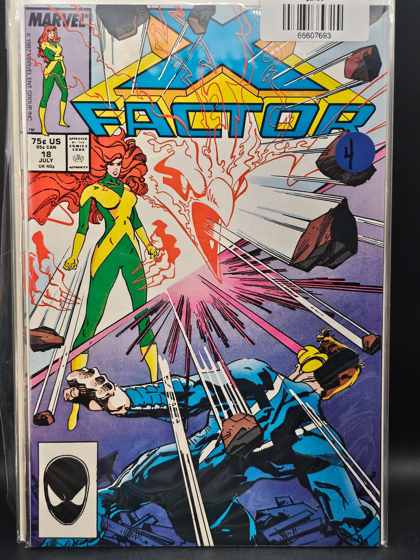 #18d X-Factor (1986 1st Series Marvel)