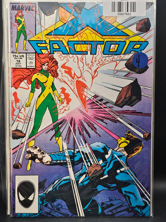 #18d X-Factor (1986 1st Series Marvel)