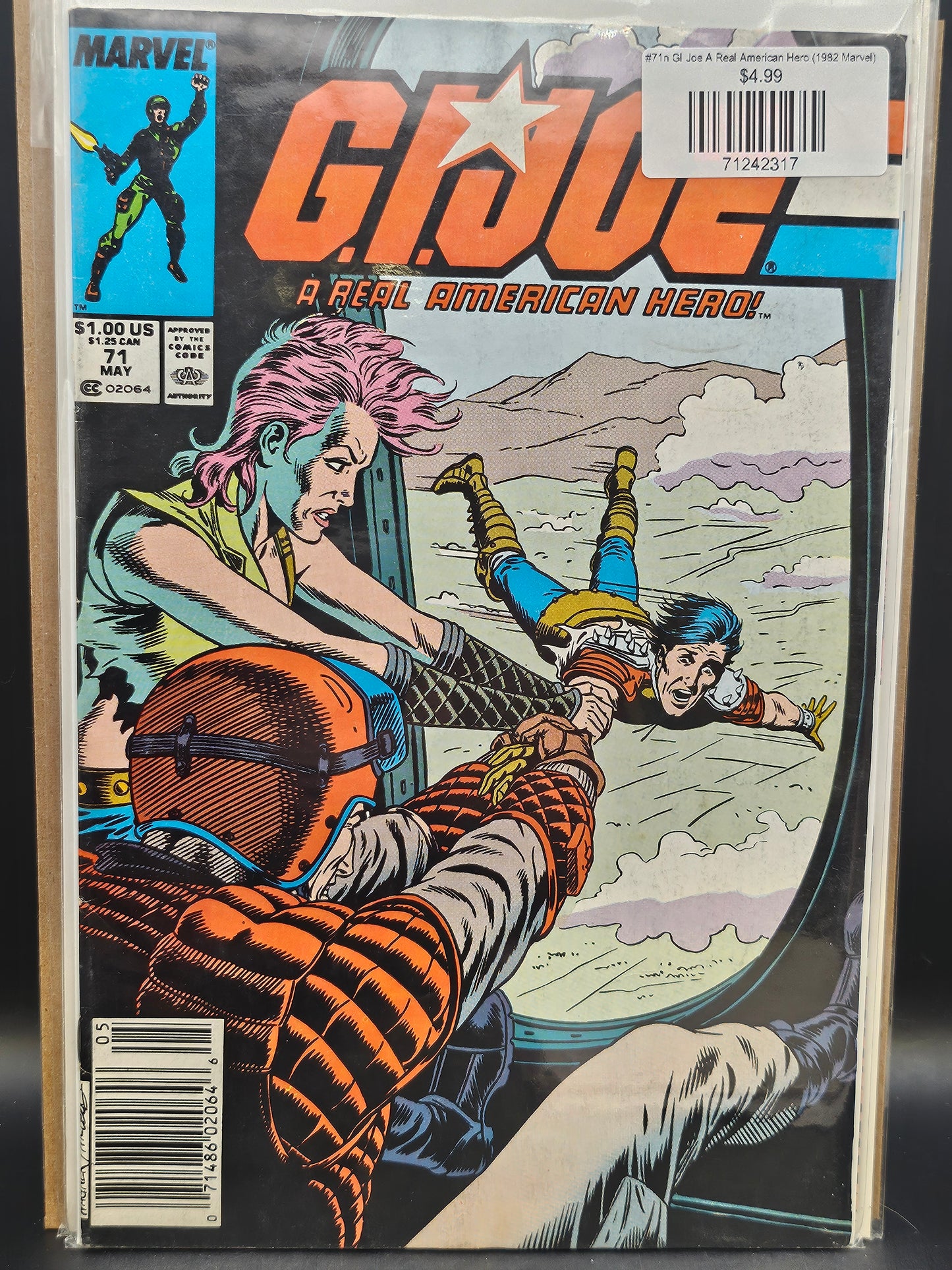 #71n GI Joe A Real American Hero (1982 Marvel)