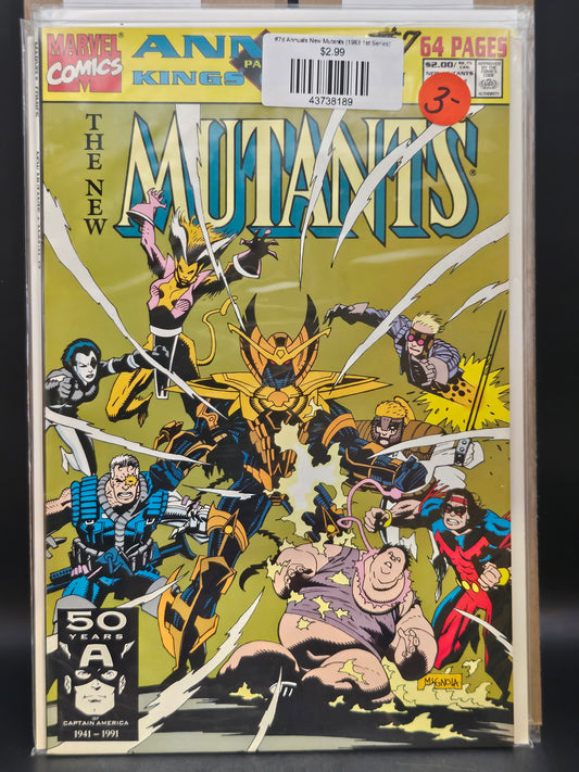 #7d Annuals New Mutants (1983 1st Series)