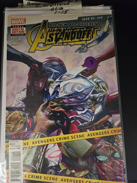 #8 Cover A - All New All Different Avengers (2016)