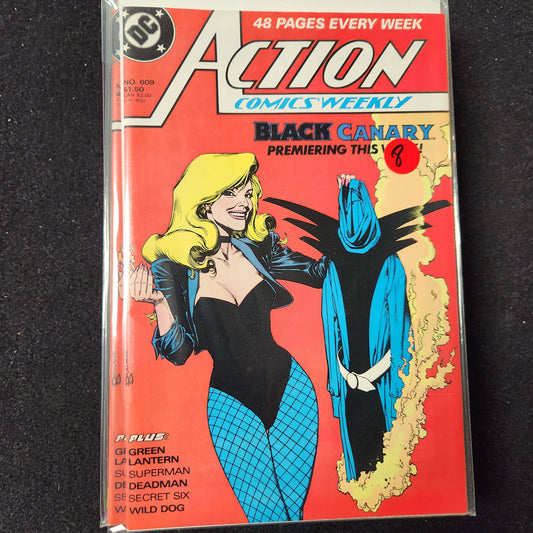 Action Comics #609 - Featuring Black Canary (DC 1988)