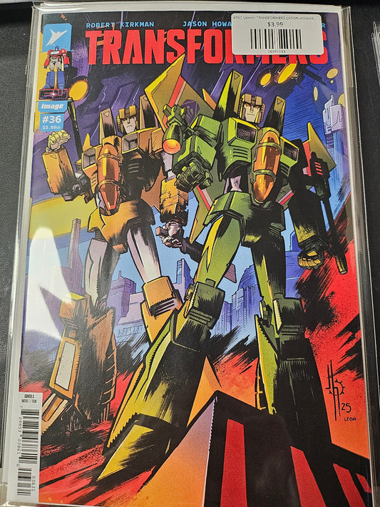 #36C (Jason) TRANSFORMERS (JASON HOWARD & ANNALISA LEONI CONNECTING COVER VAR)