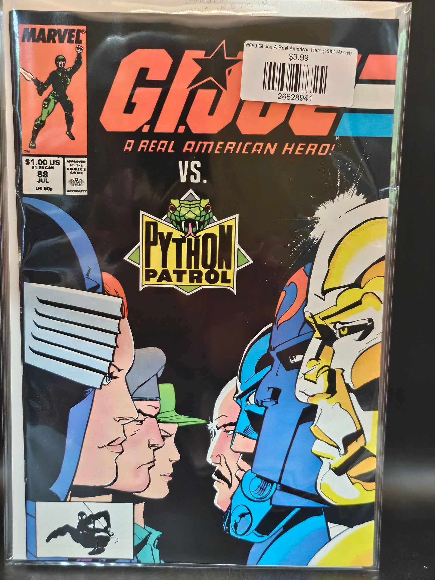 #88d GI Joe A Real American Hero (1982 Marvel)