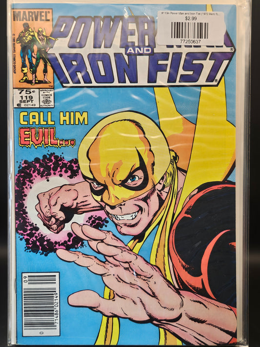 #119n Power Man and Iron Fist (1972 Hero for Hire)