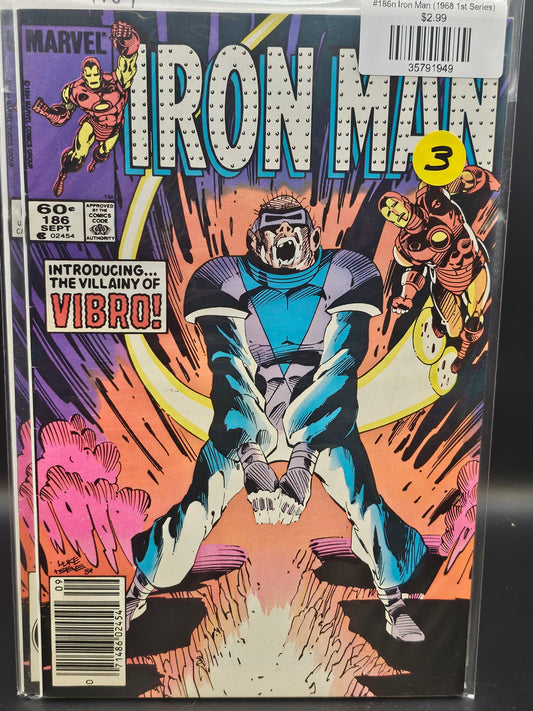 #186n Iron Man (1968 1st Series)