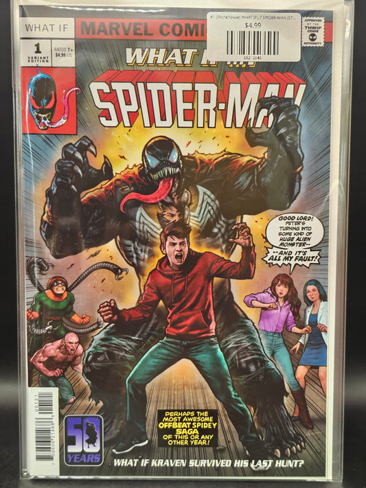#1 (Stonehouse) WHAT IF...? SPIDER-MAN (STONEHOUSE HOMAGE VARIANT)