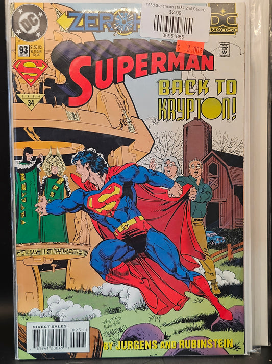 #93d Superman (1987 2nd Series)