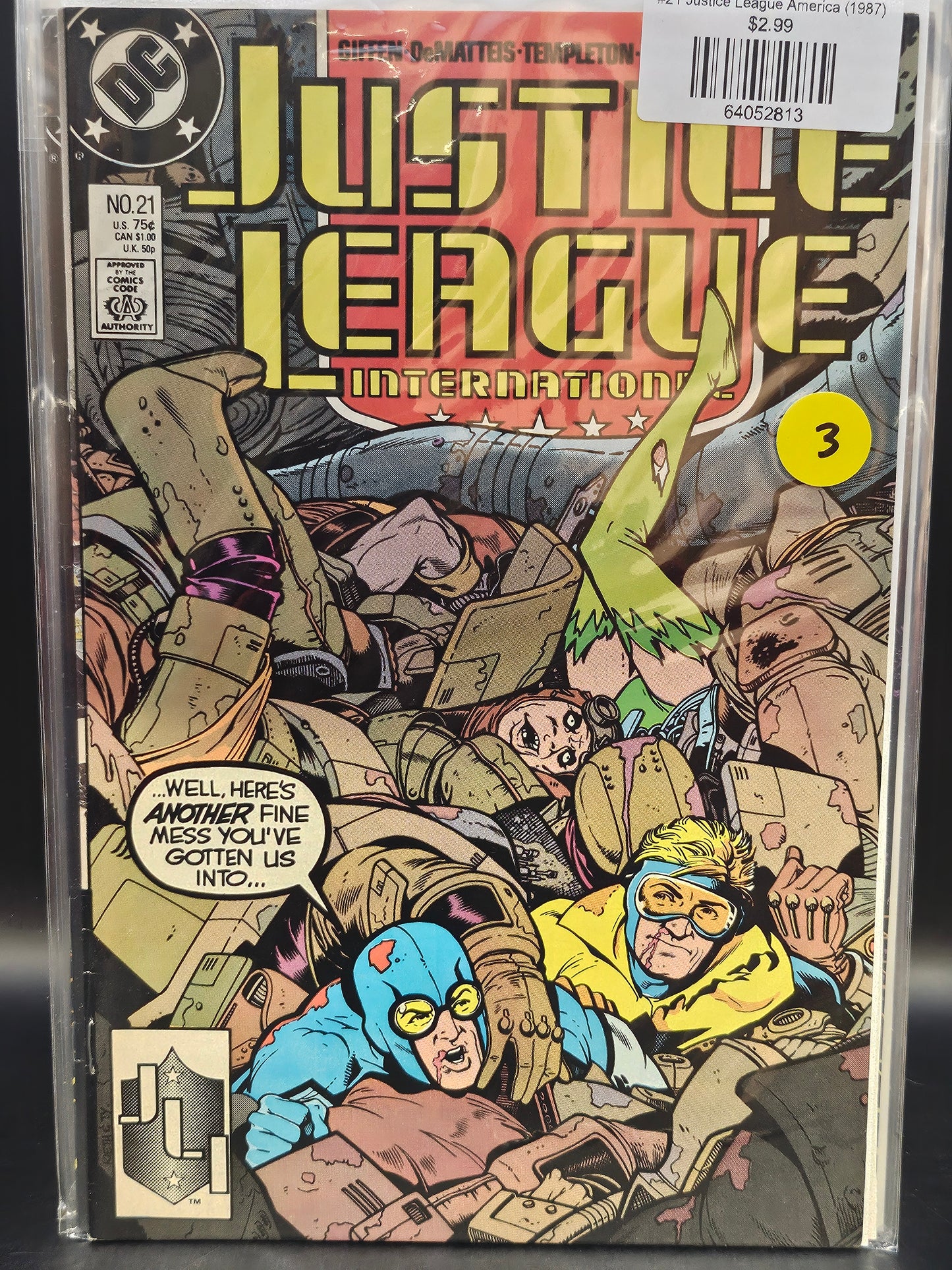 #21 Justice League America (1987)