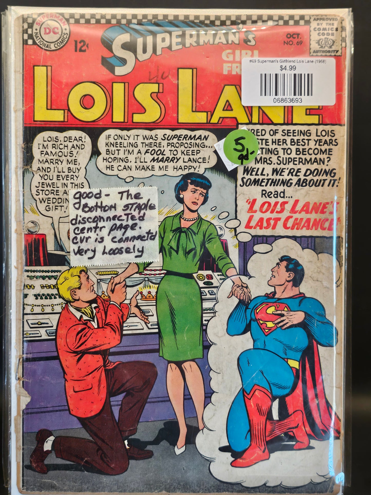 #69 Superman's Girlfriend Lois Lane (1958)
