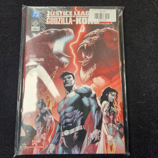 #1 Justice League Vs. Godzilla Vs. Kong 2 Hardcover (NEW SEALED 2026)