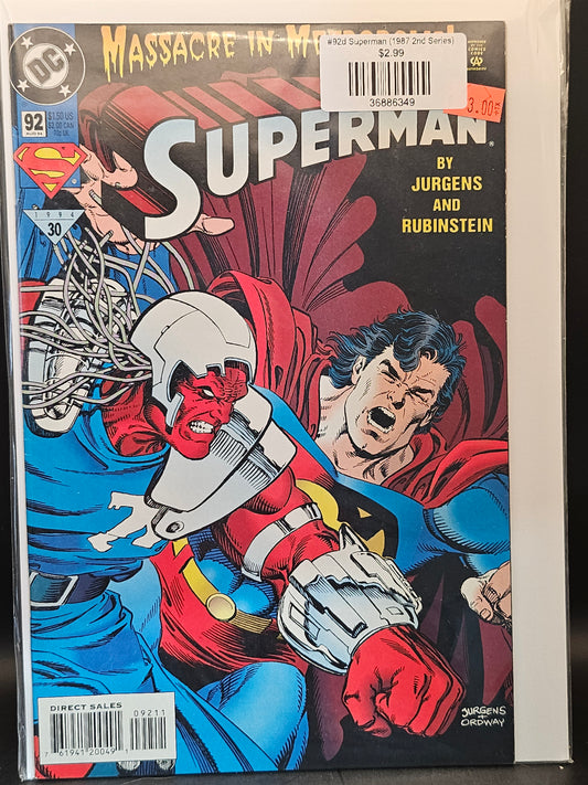 #92d Superman (1987 2nd Series)