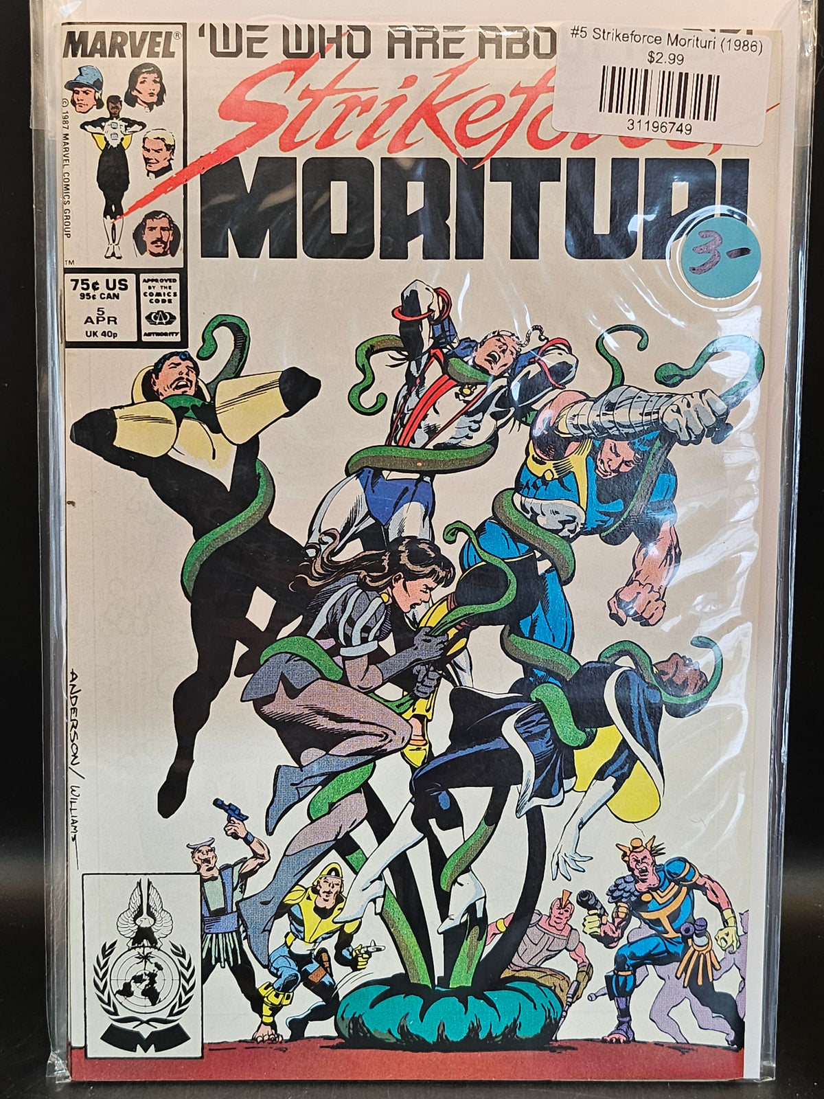 #5 Strikeforce Morituri (1986)