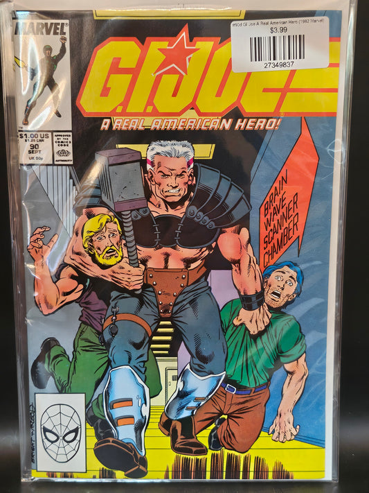 #90d GI Joe A Real American Hero (1982 Marvel)